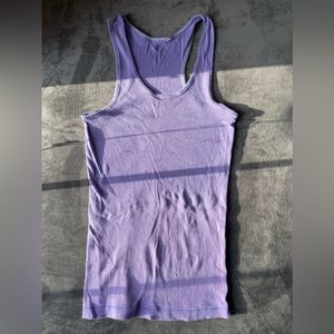 PURPLE WOMENS TANK, SIZE M